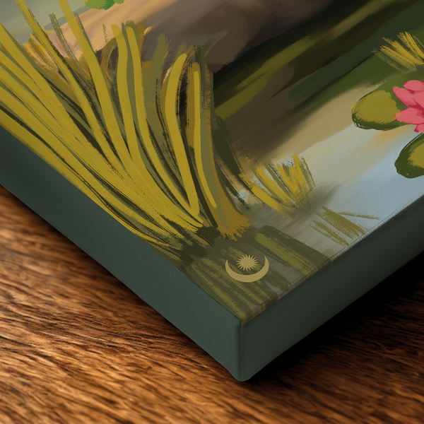 Purchase Nadi Kinaare Canvas Painting Online