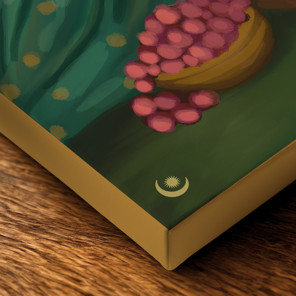 Purchase Bageeche Mein Lotus Canvas Painting Online