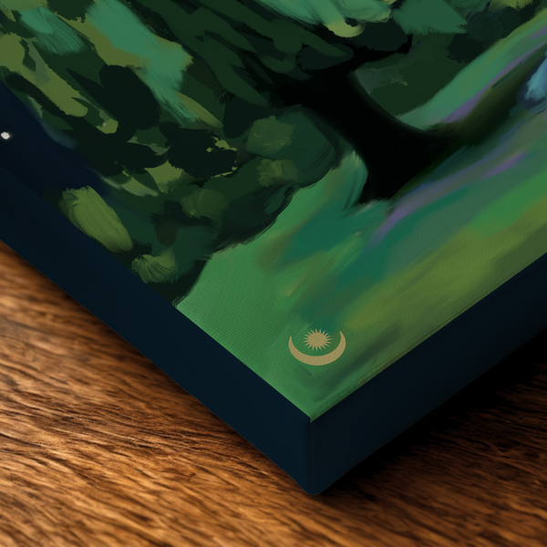 Order Chinar by the Dal moon painting Online