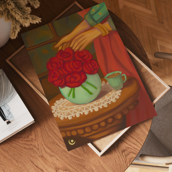 Shop Morning Bunch rose paintings