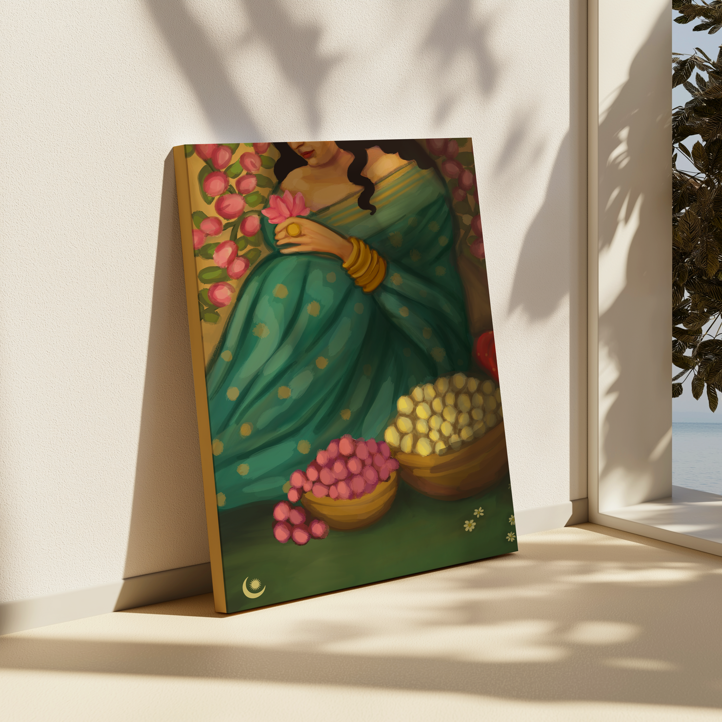 Buy Bageeche Mein Painting Online